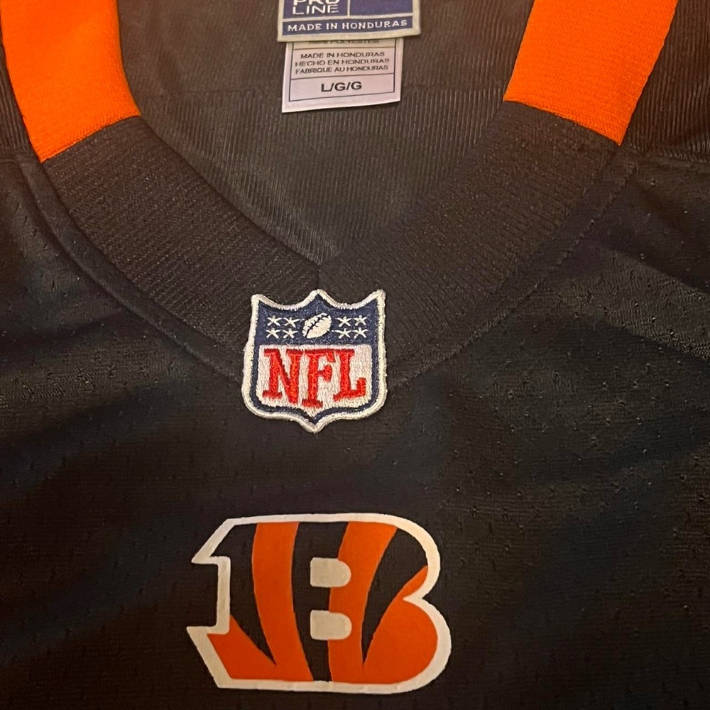NFL Black and Orange Team Jersey